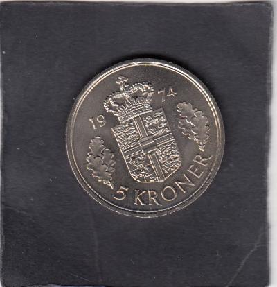 Beschrijving: 5 Kroon MARGRETHE II 